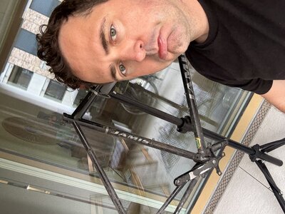 Sad face for broken Jamis Sputnik
