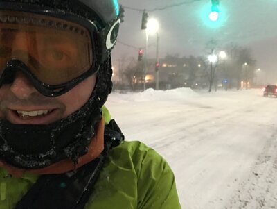 Trek in Snow